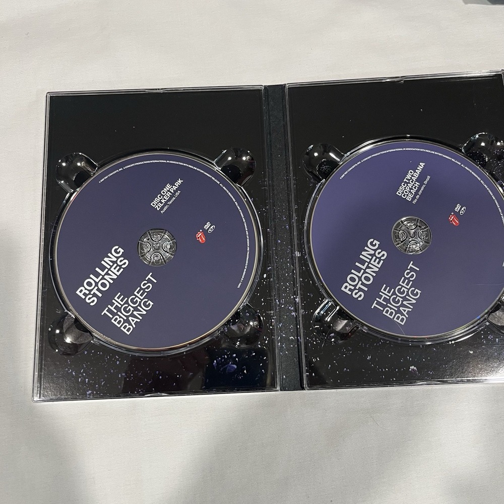 The Rolling Stones The Biggest Bang 4-Disc DVD Box Set 2007 Live Concerts - Picture 6 of 8